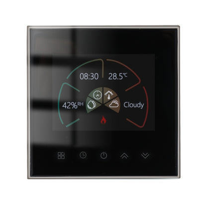 220V Smart Home Heating Thermostat Electric Heating WiFi Thermostat with External Sensor Wire, BHT-2002GBLM