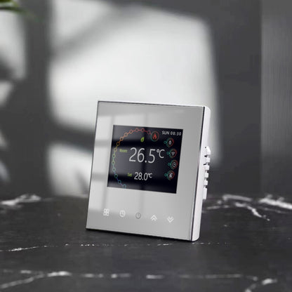 220V Smart Home Heating Thermostat Electric Heating WiFi Thermostat with External Sensor Wire, BHT-2002GBLM