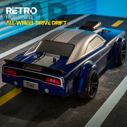 JJR/C Q142 Full Scale Electric Four-wheel Drive Muscle High Speed Drift RC Car