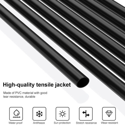 DC Female to DC Male Power Connection Extension Cable, 0.37m 4 in 1, 0.42m 8 in 1, 0.37m 2 in 1, 0.37m 6 in 1, 0.37m 3 in 1, 0.5m 16 in 1