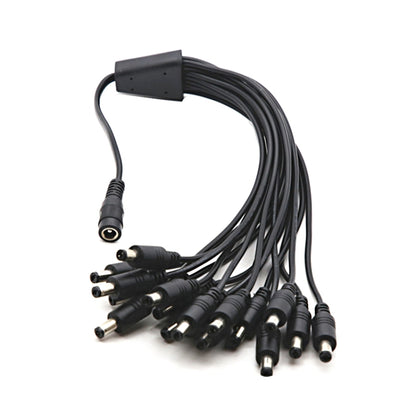 DC Female to DC Male Power Connection Extension Cable, 0.37m 4 in 1, 0.42m 8 in 1, 0.37m 2 in 1, 0.37m 6 in 1, 0.37m 3 in 1, 0.5m 16 in 1