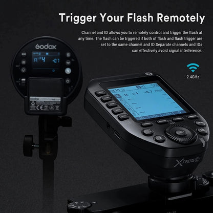 Godox XPro II TTL Wireless Flash Trigger, For Canon, For Nikon, For Sony, For FUJIFILM, For Olympus / Panasonic, For Leica