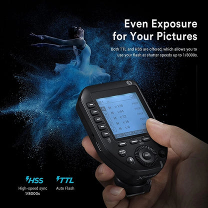 Godox XPro II TTL Wireless Flash Trigger, For Canon, For Nikon, For Sony, For FUJIFILM, For Olympus / Panasonic, For Leica