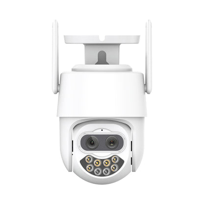 QX82 400W Dual Screen Dual Channel Synchronous Monitoring IP Camera, AU Plug, US Plug, EU Plug, UK Plug
