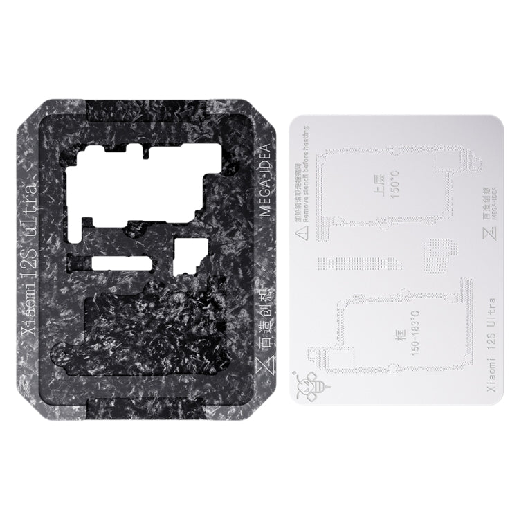Qianli Mega-idea Multi-functional Middle Frame Positioning BGA Reballing Platform, For Huawei Mate 40 Pro, For Asus ROG Phone 6 Pro / 6, For Xiaomi 12 Pro, For Huawei Nova 6 5G / Honor V30, For Huawei P30 Pro, For Huawei P40 Pro, For Huawei P40 Pro+...