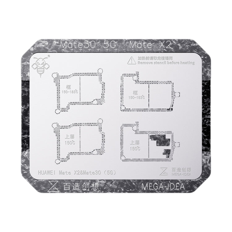 Qianli Mega-idea Multi-functional Middle Frame Positioning BGA Reballing Platform, For Huawei Mate 40 Pro, For Asus ROG Phone 6 Pro / 6, For Xiaomi 12 Pro, For Huawei Nova 6 5G / Honor V30, For Huawei P30 Pro, For Huawei P40 Pro, For Huawei P40 Pro+...
