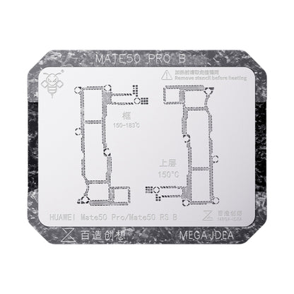 Qianli Mega-idea Multi-functional Middle Frame Positioning BGA Reballing Platform, For Huawei Mate 40 Pro, For Asus ROG Phone 6 Pro / 6, For Xiaomi 12 Pro, For Huawei Nova 6 5G / Honor V30, For Huawei P30 Pro, For Huawei P40 Pro, For Huawei P40 Pro+...