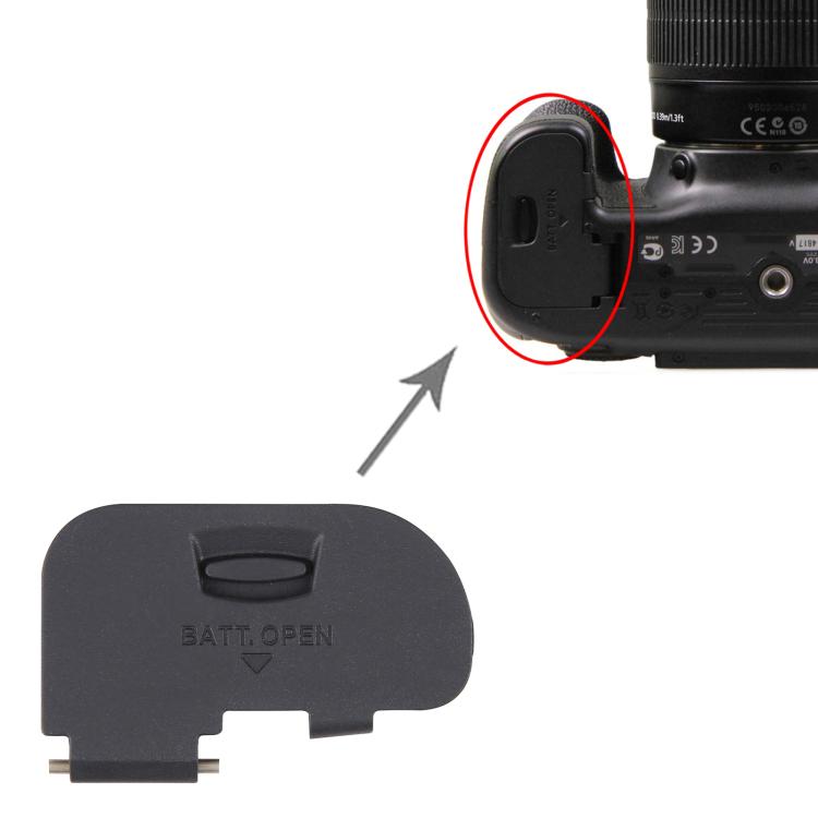 For Nikon D40 / D60 / D3000 / D5000 OEM Battery Compartment Cover, For Canon EOS 70D / EOS 80D, For Canon EOS 40D / EOS 50D, For Canon EOS 7D, For Canon EOS 350D / EOS 400D, For Canon EOS 1100D, For Canon EOS 450D / EOS 500D / EOS 1000D                ...