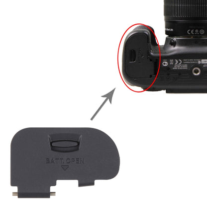 For Nikon D40 / D60 / D3000 / D5000 OEM Battery Compartment Cover, For Canon EOS 70D / EOS 80D, For Canon EOS 40D / EOS 50D, For Canon EOS 7D, For Canon EOS 350D / EOS 400D, For Canon EOS 1100D, For Canon EOS 450D / EOS 500D / EOS 1000D