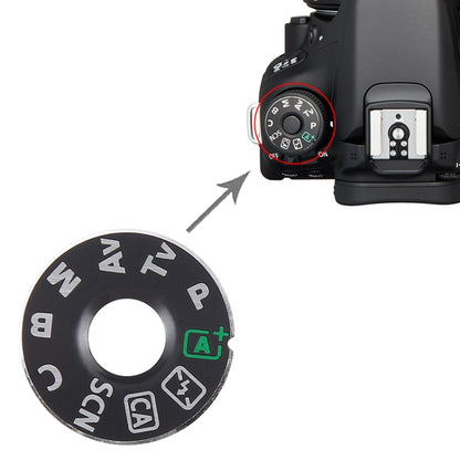 OEM Mode Dial Iron Pad, For Canon EOS 4D / EOS 70D, For Canon EOS 700D, For Canon EOS 5Ds / EOS 7D Mark II, For Canon EOS 7D / EOS 5D Mark II, For Nikon D750 / D7100 / D7200, For Canon EOS 80D, For Canon EOS 600D, For Canon EOS 90D