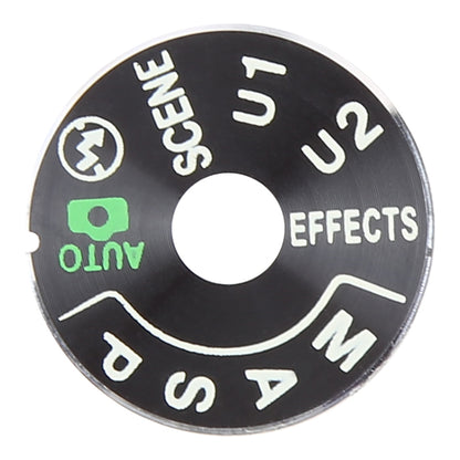 OEM Mode Dial Iron Pad, For Canon EOS 4D / EOS 70D, For Canon EOS 700D, For Canon EOS 5Ds / EOS 7D Mark II, For Canon EOS 7D / EOS 5D Mark II, For Nikon D750 / D7100 / D7200, For Canon EOS 80D, For Canon EOS 600D, For Canon EOS 90D