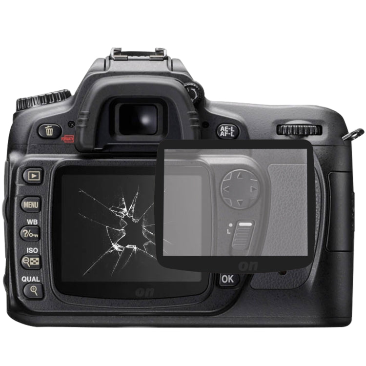 Acrylic Material LCD Screen Outer Lens, For Nikon D80, For Nikon D5100, For Canon EOS 450D, For Nikon D5200, For Canon EOS 1300D, For Nikon D3400, For Canon EOS 5D Mark II, For Canon EOS 60D / EOS 600D, For Canon EOS 500D, For Nikon D7000