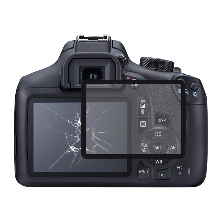 Acrylic Material LCD Screen Outer Lens, For Nikon D80, For Nikon D5100, For Canon EOS 450D, For Nikon D5200, For Canon EOS 1300D, For Nikon D3400, For Canon EOS 5D Mark II, For Canon EOS 60D / EOS 600D, For Canon EOS 500D, For Nikon D7000