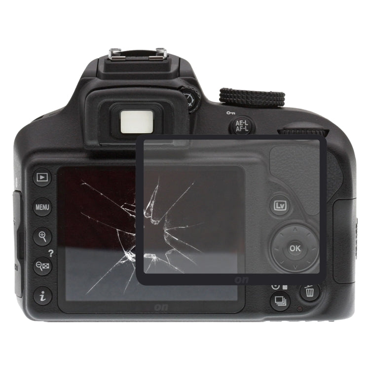 Acrylic Material LCD Screen Outer Lens, For Nikon D80, For Nikon D5100, For Canon EOS 450D, For Nikon D5200, For Canon EOS 1300D, For Nikon D3400, For Canon EOS 5D Mark II, For Canon EOS 60D / EOS 600D, For Canon EOS 500D, For Nikon D7000