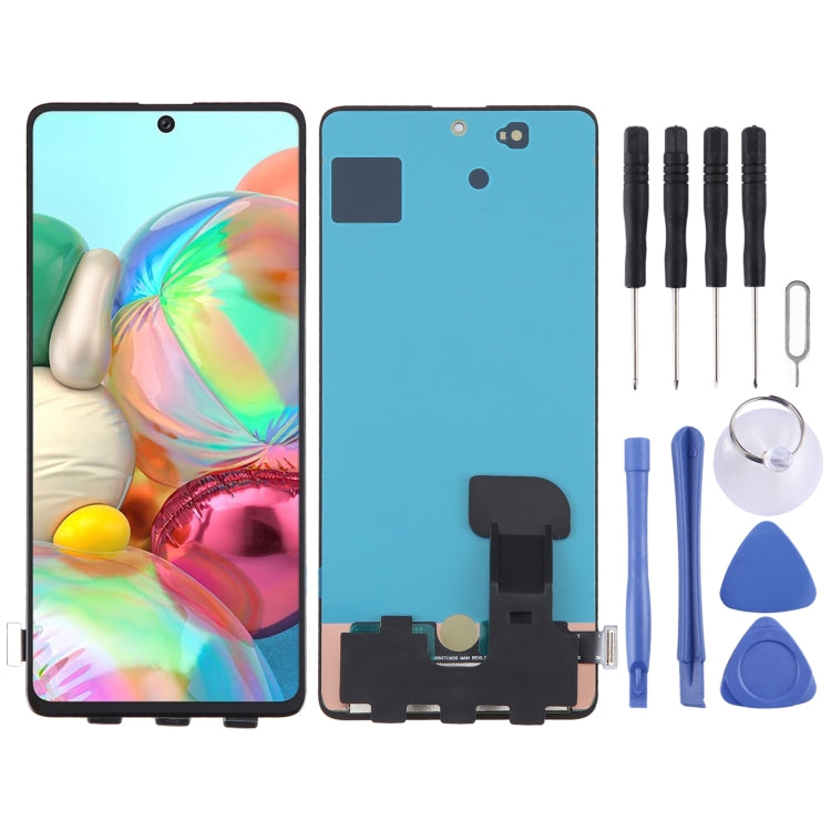 6.67 inch OLED LCD Screen With Digitizer Full Assembly, For Samsung Galaxy S10 Lite SM-G770F, For Samsung Galaxy A71 5G SM-A716, For Samsung Galaxy Note10 Lite SM-N770F, For Samsung Galaxy A71 SM-A715
