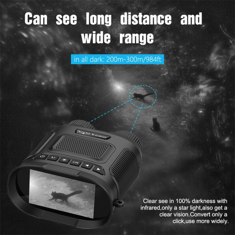 DT29 3 inch IPS Screen Binoculars Digital Binoculars Night Vision, DT29 (Black), DT29 (Green)