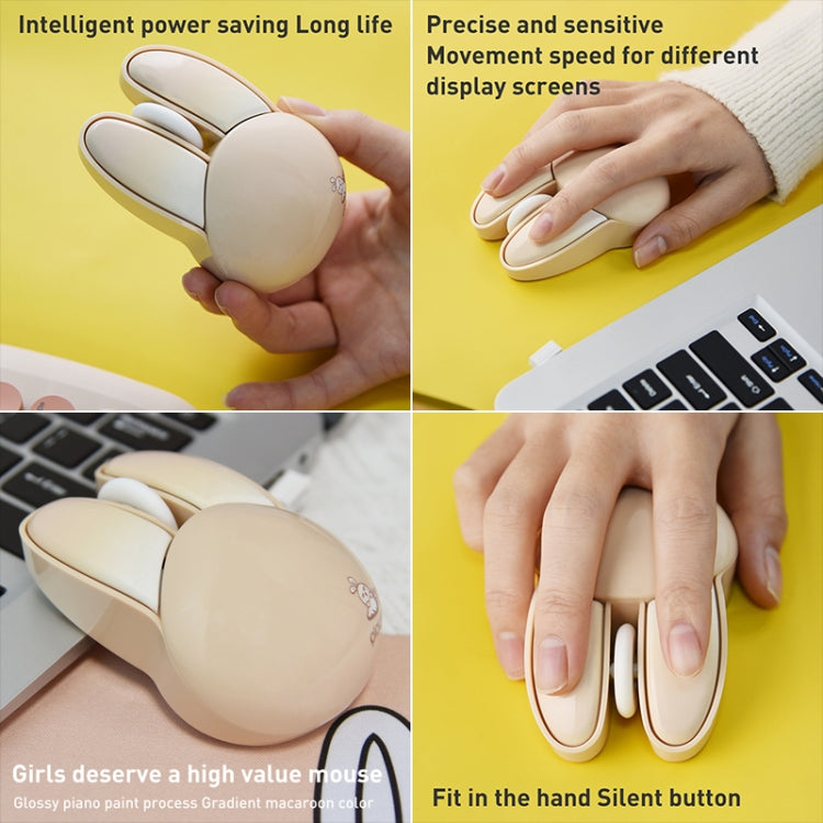 MOFii M6 Rabbit Shape 2.4G Wireless Mute Mouse