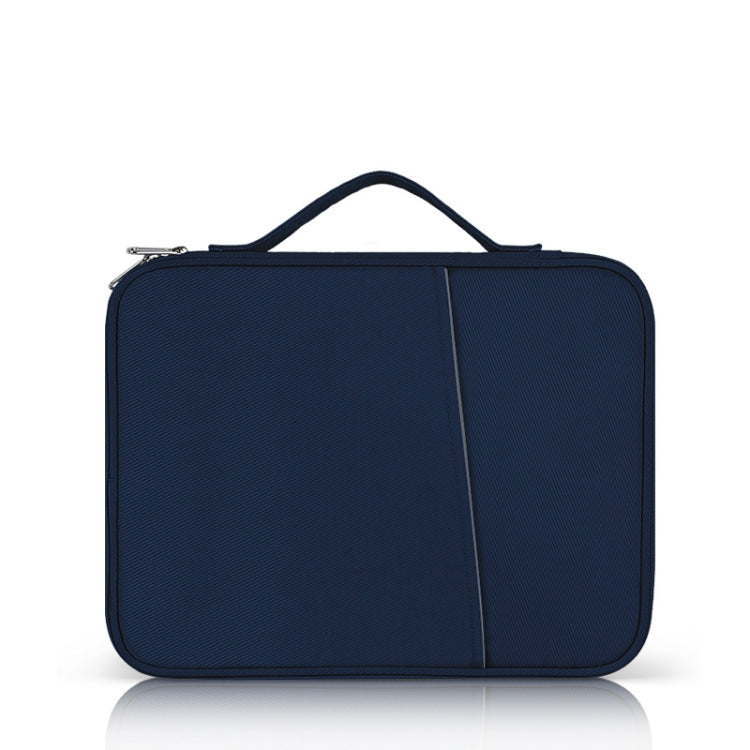Portable Cloth Texture Leather Bag, For 9.7-11 inch Laptop