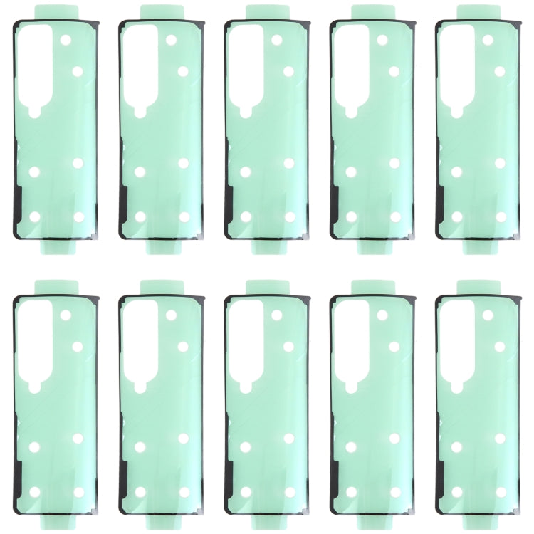 10pcs Original Back Housing Cover Adhesive, For Samsung Galaxy Z Flip4 SM-F721B, For Samsung Galaxy A73 5G SM-A736B, For Samsung Galaxy Z Fold4 SM-F936B, For Samsung Galaxy S23 Ultra 5G SM-S918B, For Samsung Galaxy S21 FE 5G SM-G990B