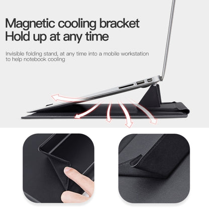 Universal Laptop Magnetic Holder Stitching Inner Bag, 13-14 inch, 15-16 inch