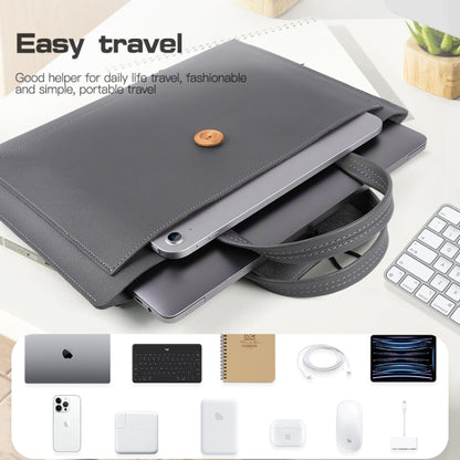 Universal Elastic Thread Button Portable Laptop Inner Bag, 13-14 inch, 15-16 inch