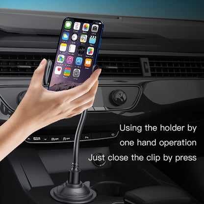 Yesido C112 Universal Car Water Cup Holder Telescopic Hose Phone Holder, C112
