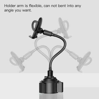 Yesido C112 Universal Car Water Cup Holder Telescopic Hose Phone Holder, C112