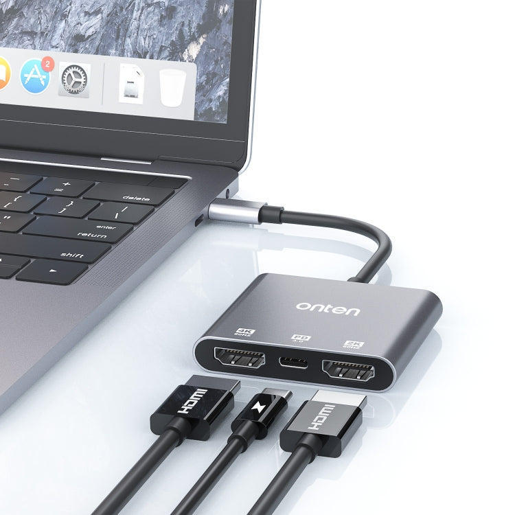 Onten 9175S 3 in 1 USB-C / Type-C to HDMI Adapter