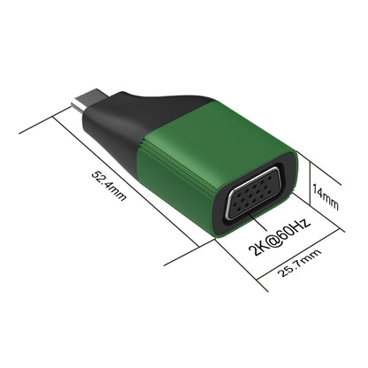 Onten UC105 2K Type-C to VGA Video Converter, UC105