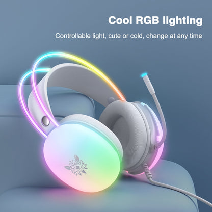 ONIKUMA X25 RGB Wired Gaming Headset, X25