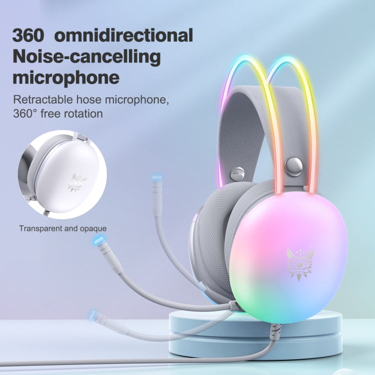 ONIKUMA X25 RGB Wired Gaming Headset, X25