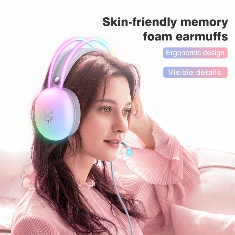 ONIKUMA X25 RGB Wired Gaming Headset, X25
