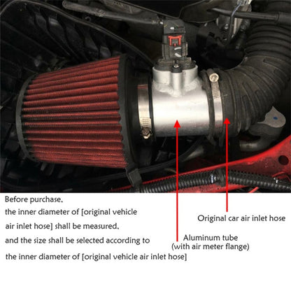 XH-UN602 Car Modified Engine Air Flow Meter Flange Intake Sensor Base for Toyota / Mazda, 63mm, 70mm, 76mm, 83mm