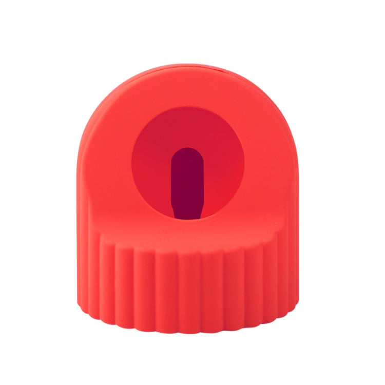Wave Pattern Silicone Watch Charging Stand, For Apple Watch