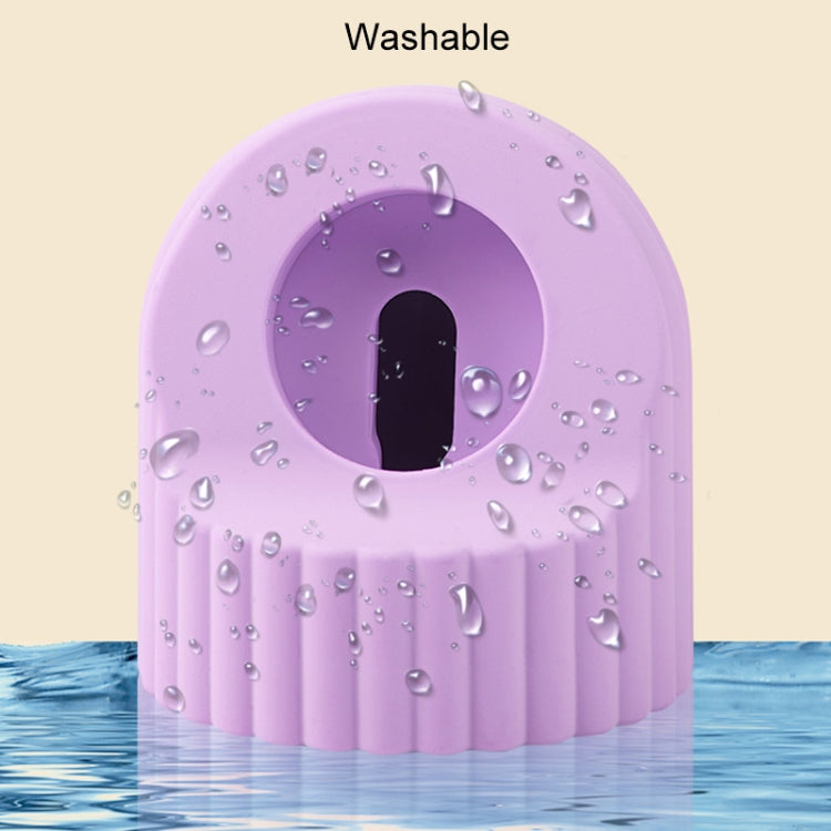 Wave Pattern Silicone Watch Charging Stand, For Apple Watch