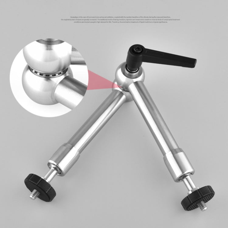 YELANGU A78 Stainless Steel Adjustable Friction Articulating Magic Arm, 7 inch, 11 inch