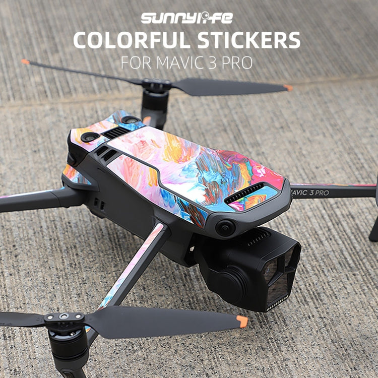 Sunnylife Drone Body Remote Control Decorative Stickers Set, For DJI Mavic 3 Pro / RC Pro
