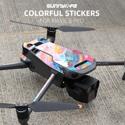 Sunnylife Drone Body Remote Control Decorative Stickers Set, For DJI Mavic 3 Pro / RC Pro