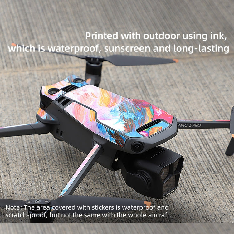 Sunnylife Drone Body Remote Control Decorative Stickers Set, For DJI Mavic 3 Pro / RC Pro