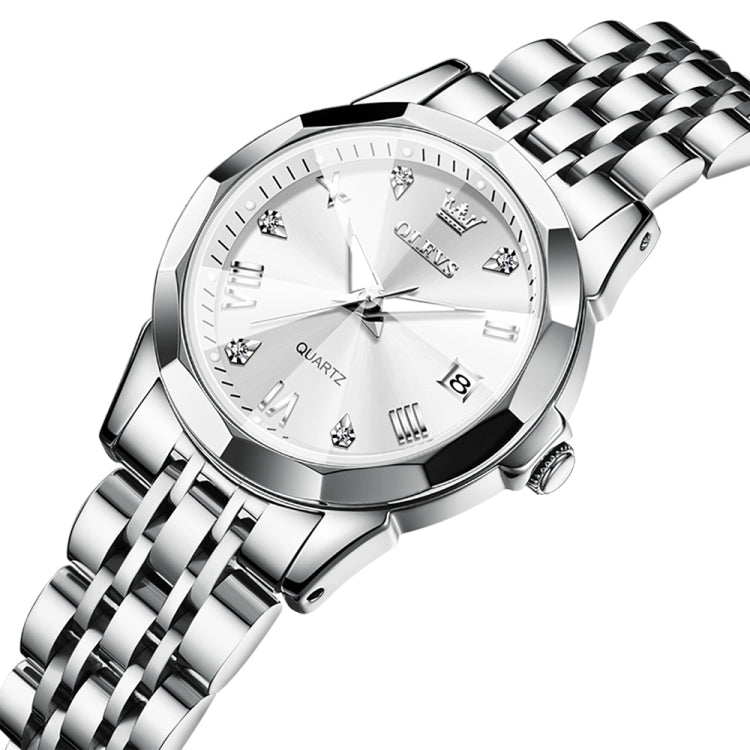 OLEVS 9931 Women Butterfly Buckle Luminous Waterproof Quartz Watch