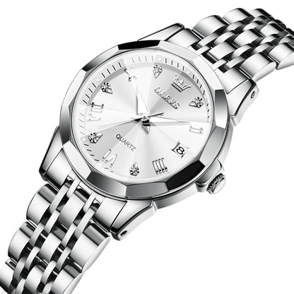 OLEVS 9931 Women Butterfly Buckle Luminous Waterproof Quartz Watch