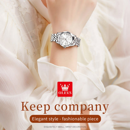 OLEVS 9931 Women Butterfly Buckle Luminous Waterproof Quartz Watch