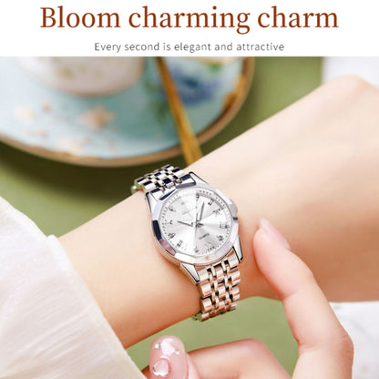 OLEVS 9931 Women Butterfly Buckle Luminous Waterproof Quartz Watch
