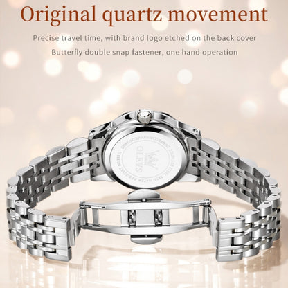OLEVS 9931 Women Butterfly Buckle Luminous Waterproof Quartz Watch