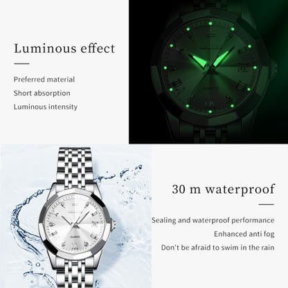 OLEVS 9931 Women Butterfly Buckle Luminous Waterproof Quartz Watch