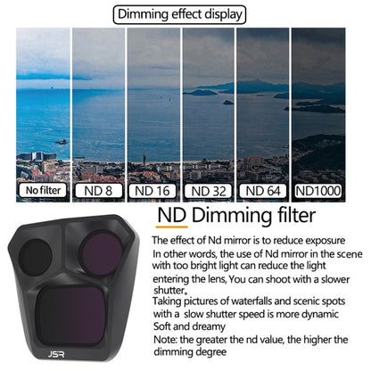 JSR GB Neutral Density Lens Filter, ND8 For DJI Mavic 3 Pro, ND16 For DJI Mavic 3 Pro, ND32 For DJI Mavic 3 Pro, ND64 For DJI Mavic 3 Pro, ND1000 For DJI Mavic 3 Pro, ND8PL For DJI Mavic 3 Pro, ND16PL For DJI Mavic 3 Pro, ND32PL For DJI Mavic 3 Pro...