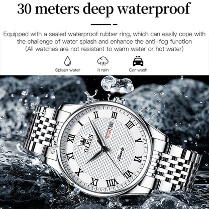 OLEVS 5562 Men Multifunctional Business Waterproof Quartz Watch
