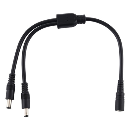 5.5 x 2.1mm Female to Male Plug DC Power Splitter Adapter Power Cable, 30cm, 70cm