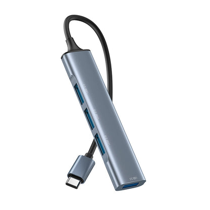 Yesido HB17 4 in 1 USB-C / Type-C Multifunctional Docking Station HUB Adapter, HB17