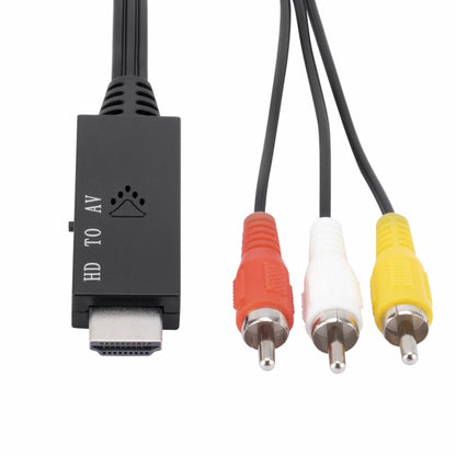 HDMI to AV 1080P HD Converter, Length: 1m